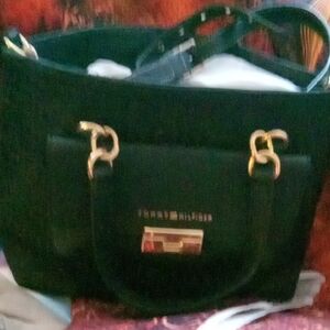 Tommy Hilfiger Black Tote Bag